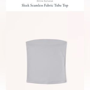 Sleek Seamless Fabric Tube Top